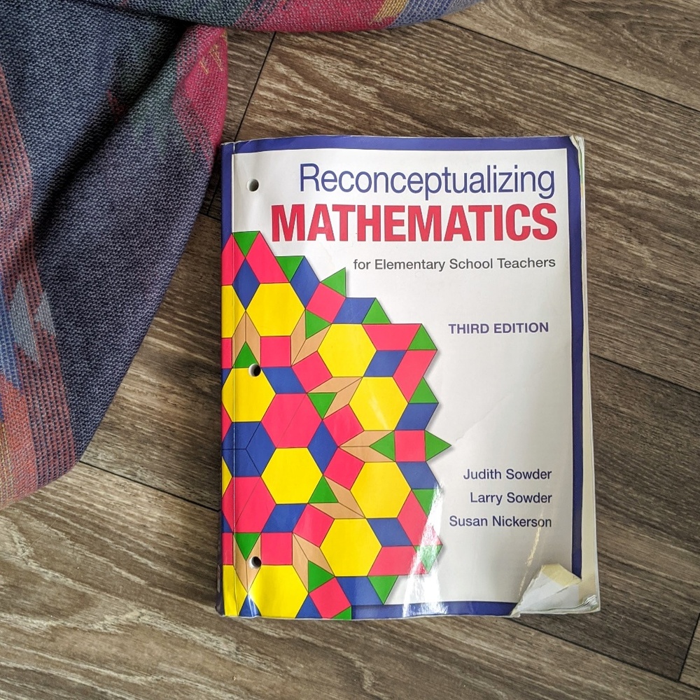 Reconceptualizing Mathematics 3e Sowder paperback